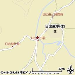 大分県玖珠郡玖珠町日出生1930周辺の地図