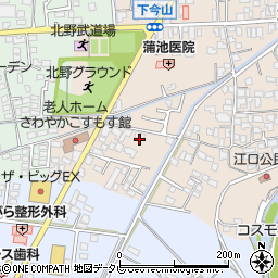 福岡県久留米市北野町今山20周辺の地図