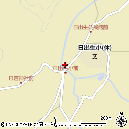 大分県玖珠郡玖珠町日出生1918周辺の地図