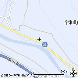 愛媛県西予市宇和町下川260周辺の地図