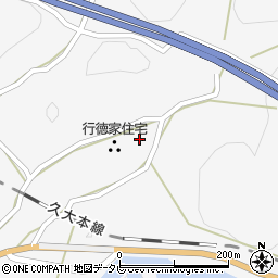 大分県日田市夜明関町周辺の地図