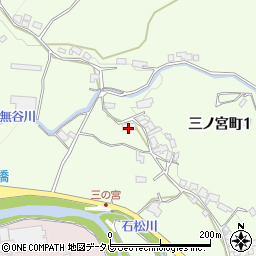 大分県日田市西有田1283-5周辺の地図