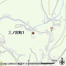 大分県日田市西有田1529-4周辺の地図