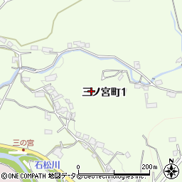 大分県日田市西有田周辺の地図