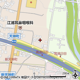 大分県日田市天神町3周辺の地図