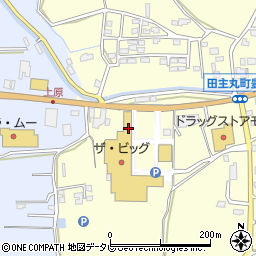 山小屋マックスバリュー田主丸店周辺の地図