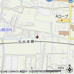 福岡県うきは市吉井町401-2周辺の地図
