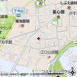 福岡県久留米市北野町今山148周辺の地図