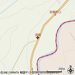須崎周辺の地図