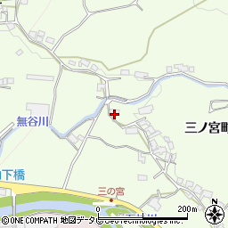 大分県日田市西有田1261-3周辺の地図