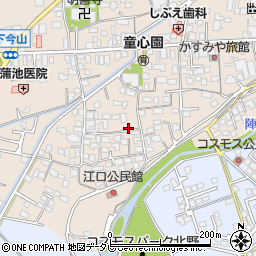 福岡県久留米市北野町今山271周辺の地図