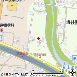 大分県日田市西有田214-5周辺の地図