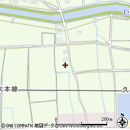 福岡県久留米市田主丸町秋成342周辺の地図