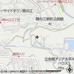 大分県別府市内竈3505-3周辺の地図