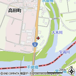 増田石油株式会社　福岡支店鳥栖ターミナル周辺の地図