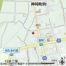 佐賀県神埼市神埼町的288周辺の地図