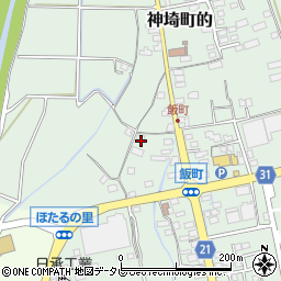 佐賀県神埼市神埼町的278周辺の地図