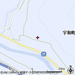 愛媛県西予市宇和町下川319周辺の地図