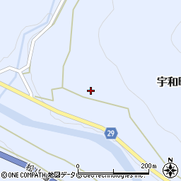 愛媛県西予市宇和町下川321周辺の地図