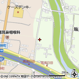 大分県日田市西有田218-4周辺の地図