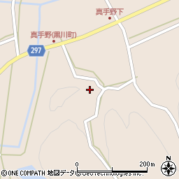 佐賀県伊万里市黒川町真手野2826-1周辺の地図