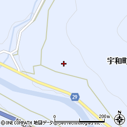 愛媛県西予市宇和町下川367周辺の地図