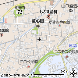福岡県久留米市北野町今山296周辺の地図