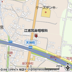 大分県日田市天神町79-1周辺の地図