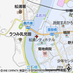 松浦商工会議所周辺の地図