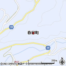 長崎県平戸市春日町周辺の地図