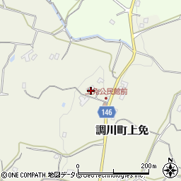 長崎県松浦市調川町上免508周辺の地図