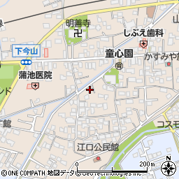 福岡県久留米市北野町今山286周辺の地図