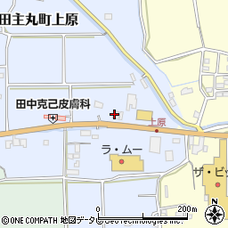 マニス・マニス田主丸店周辺の地図