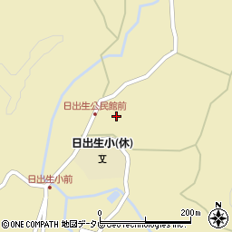 大分県玖珠郡玖珠町日出生1938周辺の地図