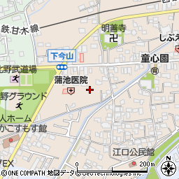 福岡県久留米市北野町今山137周辺の地図