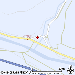 愛媛県西予市宇和町下川983周辺の地図