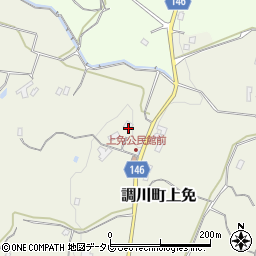 長崎県松浦市調川町上免502周辺の地図