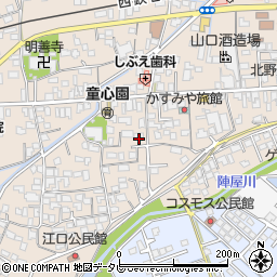 福岡県久留米市北野町今山387周辺の地図