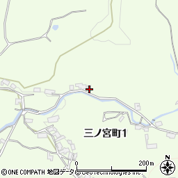 大分県日田市西有田1097-1周辺の地図