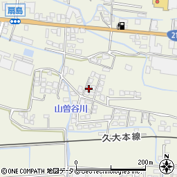 福岡県うきは市吉井町389周辺の地図