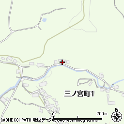 大分県日田市西有田1096-1周辺の地図