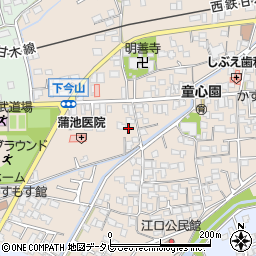 福岡県久留米市北野町今山438周辺の地図
