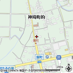 佐賀県神埼市神埼町的343周辺の地図