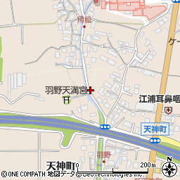大分県日田市天神町281-1周辺の地図