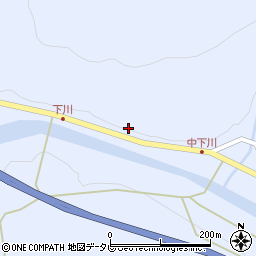 愛媛県西予市宇和町下川1000周辺の地図