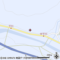 愛媛県西予市宇和町下川1002周辺の地図
