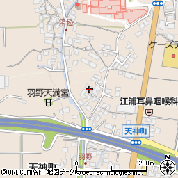 大分県日田市天神町289-3周辺の地図