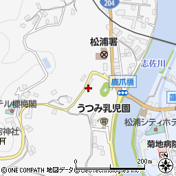 長崎県松浦市志佐町庄野免75周辺の地図