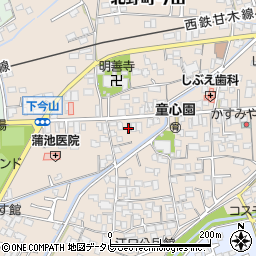 福岡県久留米市北野町今山423周辺の地図
