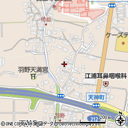 大分県日田市天神町289-5周辺の地図